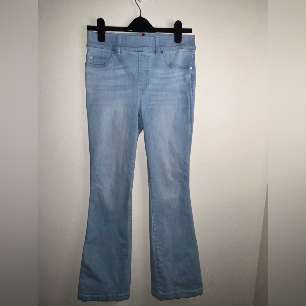 SPANX Light Wash Flare Jeans